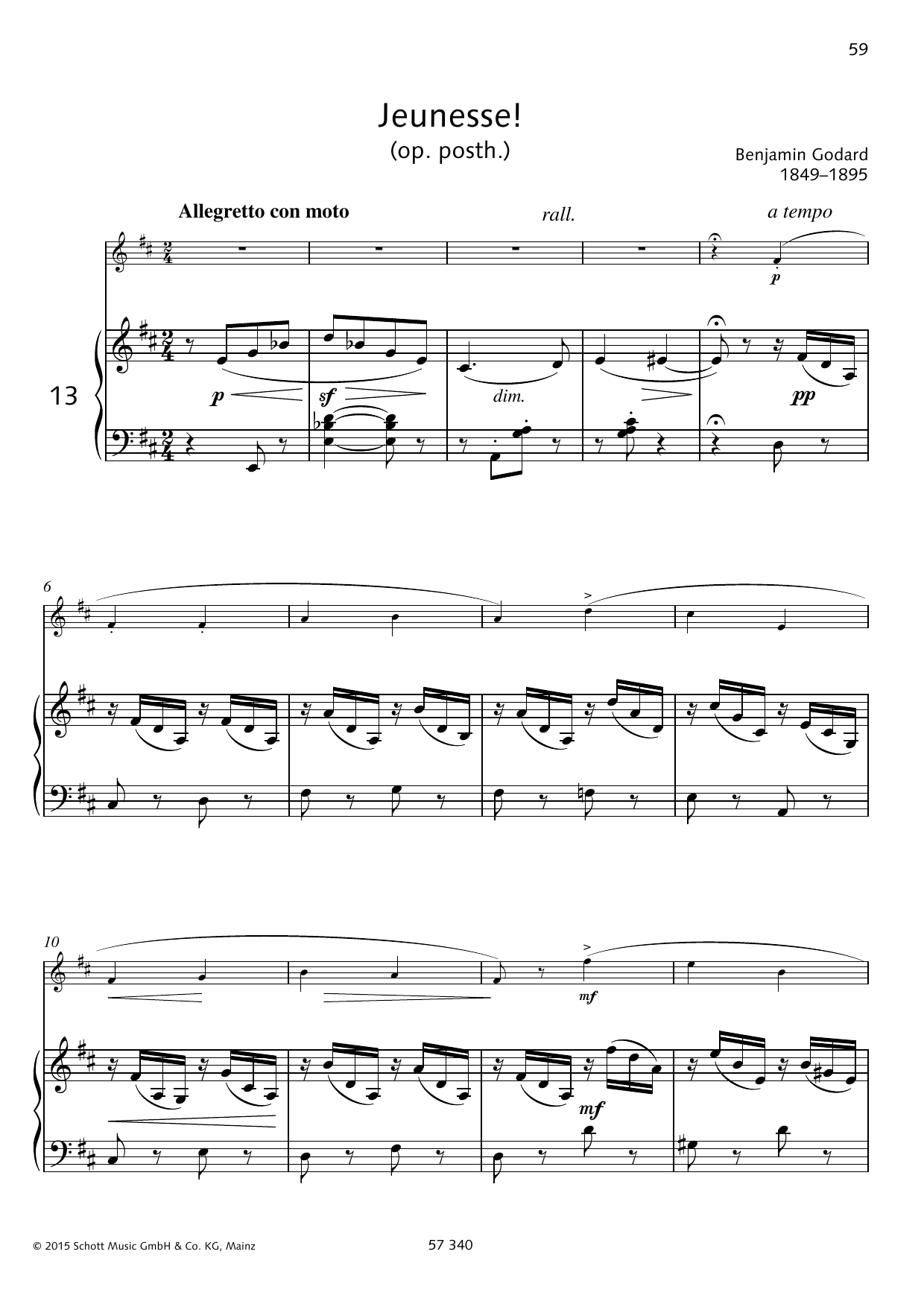 Download Maurice Ravel Jeunesse! Sheet Music and learn how to play Woodwind Solo PDF digital score in minutes