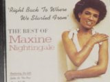 Download or print Maxine Nightingale Right Back Where We Started From Sheet Music Printable PDF -page score for Broadway / arranged Melody Line, Lyrics & Chords SKU: 194075.
