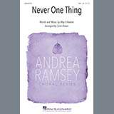 Download or print May Erlewine Never One Thing (arr. Corie Brown) Sheet Music Printable PDF -page score for Inspirational / arranged SSA Choir SKU: 413266.