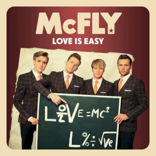 Download or print McFly Love Is Easy Sheet Music Printable PDF -page score for Pop / arranged Piano, Vocal & Guitar (Right-Hand Melody) SKU: 115212.