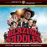 Download or print Mel Brooks and John Morris Theme From Blazing Saddles Sheet Music Printable PDF -page score for Broadway / arranged Piano, Vocal & Guitar Chords (Right-Hand Melody) SKU: 1267273.