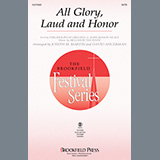 Download or print Melchior Teschner All Glory, Laud and Honor (arr. Joseph M. Martin and David Angerman) Sheet Music Printable PDF -page score for Sacred / arranged SATB Choir SKU: 1409784.