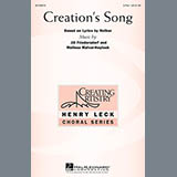 Download or print Jill Friedersdorf and Melissa Malvar-Keylock Creation's Song Sheet Music Printable PDF -page score for Concert / arranged 3-Part Treble SKU: 156990.