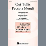 Download or print Melissa Malvar-Keylock Qui Tollis Peccata Mundi Sheet Music Printable PDF -page score for Festival / arranged 4-Part SKU: 162466.