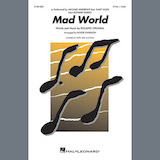 Download or print Michael Andrews Feat. Gary Jules Mad World (arr. Roger Emerson) Sheet Music Printable PDF -page score for Pop / arranged 2-Part Choir SKU: 1581223.