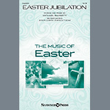 Download or print Michael Barrett Easter Jubilation Sheet Music Printable PDF -page score for Easter / arranged SATB Choir SKU: 1625214.