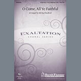 Download or print Traditional Carol O Come All Ye Faithful (arr. Michael Bedford) Sheet Music Printable PDF -page score for Children / arranged 2-Part Choir SKU: 88225.