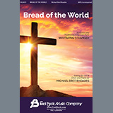 Download or print Michael Bret Rhoades Bread Of The World Sheet Music Printable PDF -page score for Sacred / arranged SATB Choir SKU: 459706.