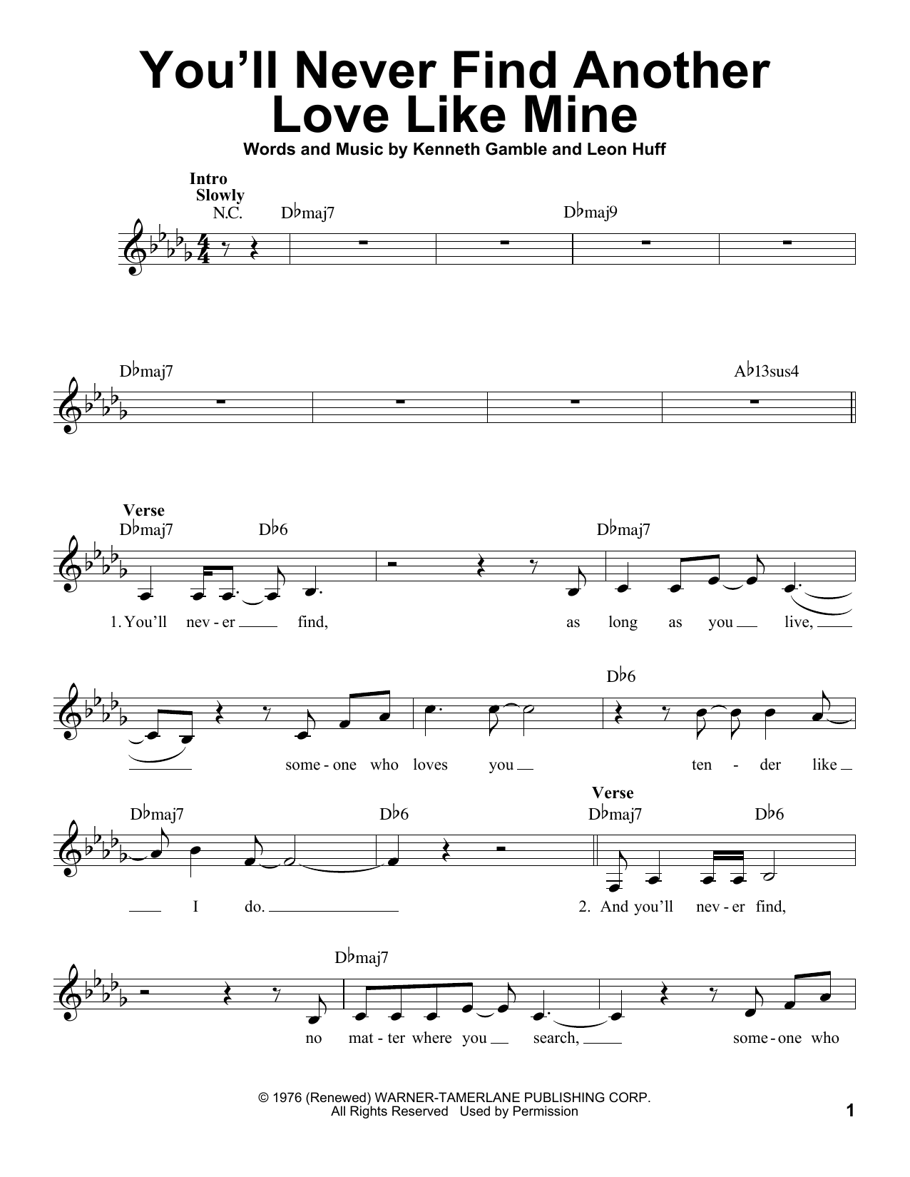 Download Michael Bublé You'll Never Find Another Love Like Mine Sheet Music and learn how to play Voice PDF digital score in minutes