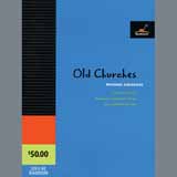 Download or print Michael Colgrass Old Churches - Eb Baritone Saxophone Sheet Music Printable PDF -page score for Concert / arranged Concert Band SKU: 405637.