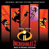 Download or print Michael Giacchino Diggin' The New Digs (from Incredibles 2) Sheet Music Printable PDF -page score for Children / arranged Piano Solo SKU: 254793.