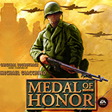 Download or print Michael Giacchino Medal Of Honor (Main Theme) Sheet Music Printable PDF -page score for Film/TV / arranged Piano Solo SKU: 1262461.