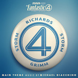 Download or print Michael Giacchino The Fantastic Four: First Steps (Main Theme) Sheet Music Printable PDF -page score for Film/TV / arranged Piano Solo SKU: 1771027.