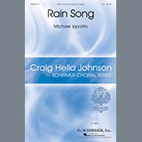 Download or print Michael Ippolito Rain Song Sheet Music Printable PDF -page score for Festival / arranged SATB SKU: 179230.