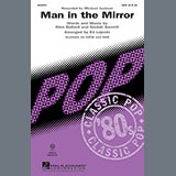 Download or print Michael Jackson Man In The Mirror (arr. Ed Lojeski) Sheet Music Printable PDF -page score for Rock / arranged SATB SKU: 63563.