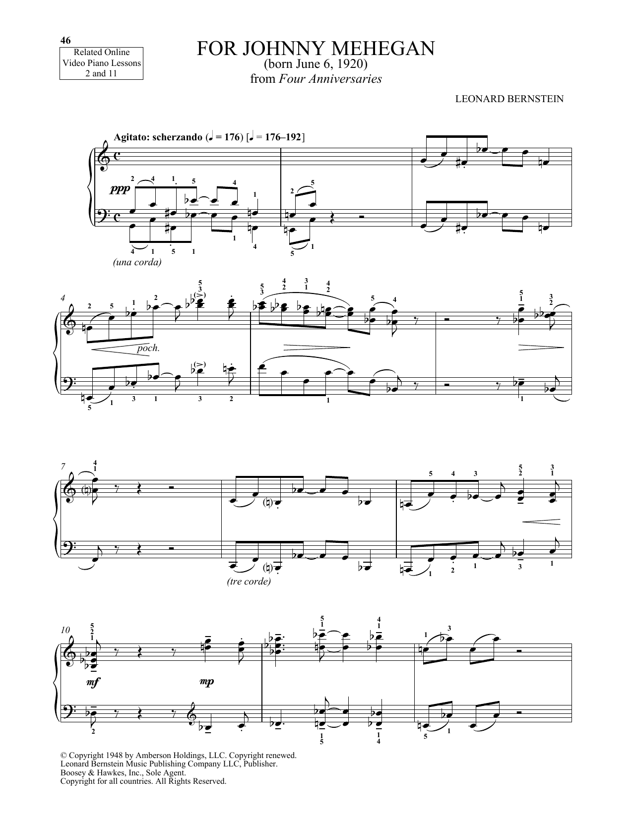 Download Michael Mizrahi For Johnny Mehegan Sheet Music and learn how to play Piano Solo PDF digital score in minutes