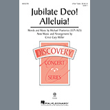 Download or print Michael Praetorious Jubilate Deo! Alleluia! (arr. Cristi Cary Miller) Sheet Music Printable PDF -page score for Festival / arranged 3-Part Treble Choir SKU: 497094.