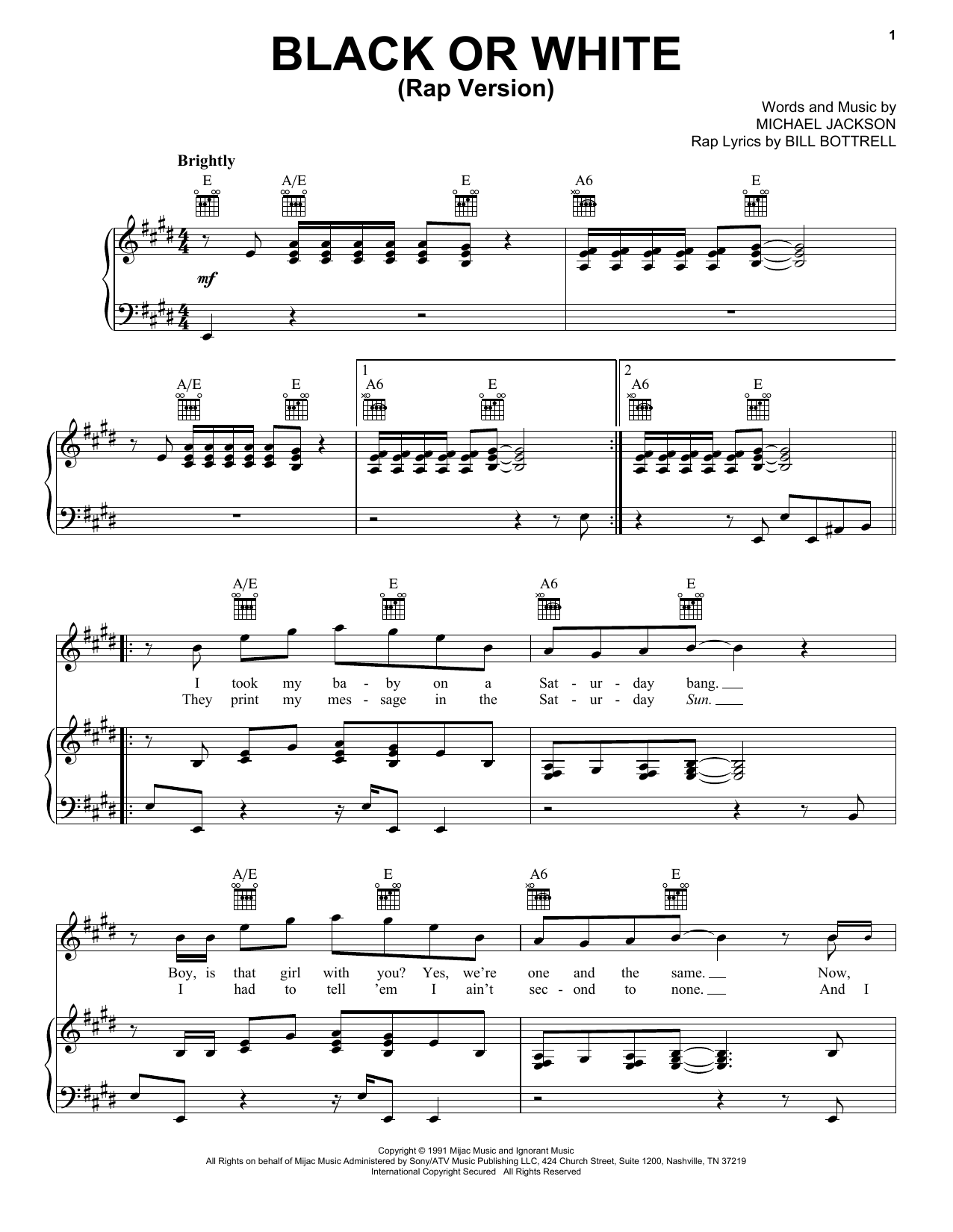 Download Michael Jackson Sheet Music and learn how to play Guitar Tab PDF score in minutes
