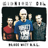 Download or print Midnight Oil Back On The Borderline Sheet Music Printable PDF -page score for Rock / arranged Piano, Vocal & Guitar (Right-Hand Melody) SKU: 189600.