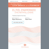 Download or print Miguel Astor El Fiel Enamorado (The Faithful Lover) Sheet Music Printable PDF -page score for Folk / arranged Choir SKU: 1216666.