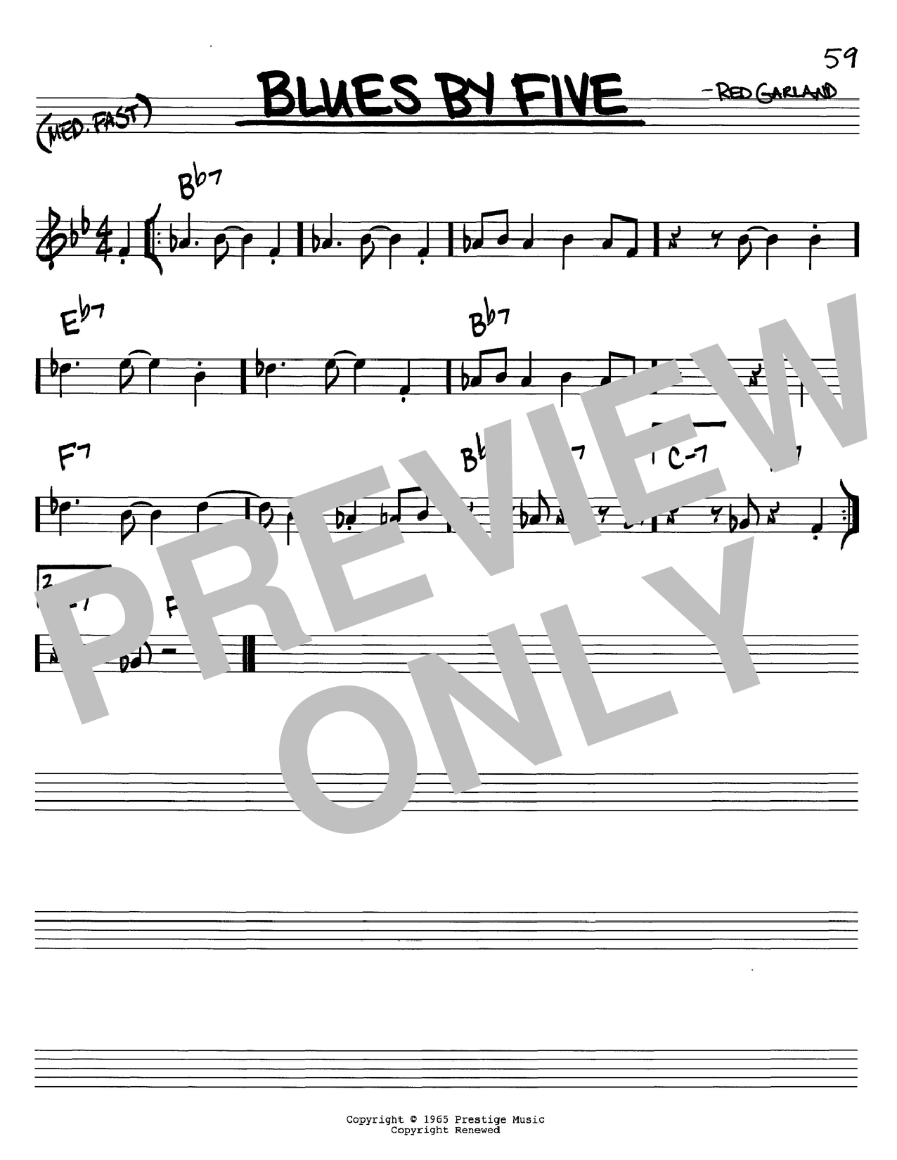 Download Miles Davis Sheet Music and learn how to play Real Book - Melody & Chords - Bass Clef Instruments PDF score in minutes
