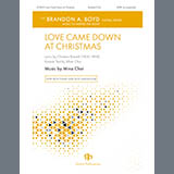 Download or print Mina Choi Love Came Down at Christmas Sheet Music Printable PDF -page score for Christmas / arranged SATB Choir SKU: 1830328.