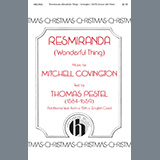 Download or print Mitchell Covington Res Miranda (Wonderful Thing) Sheet Music Printable PDF -page score for Christmas / arranged SATB Choir SKU: 460066.