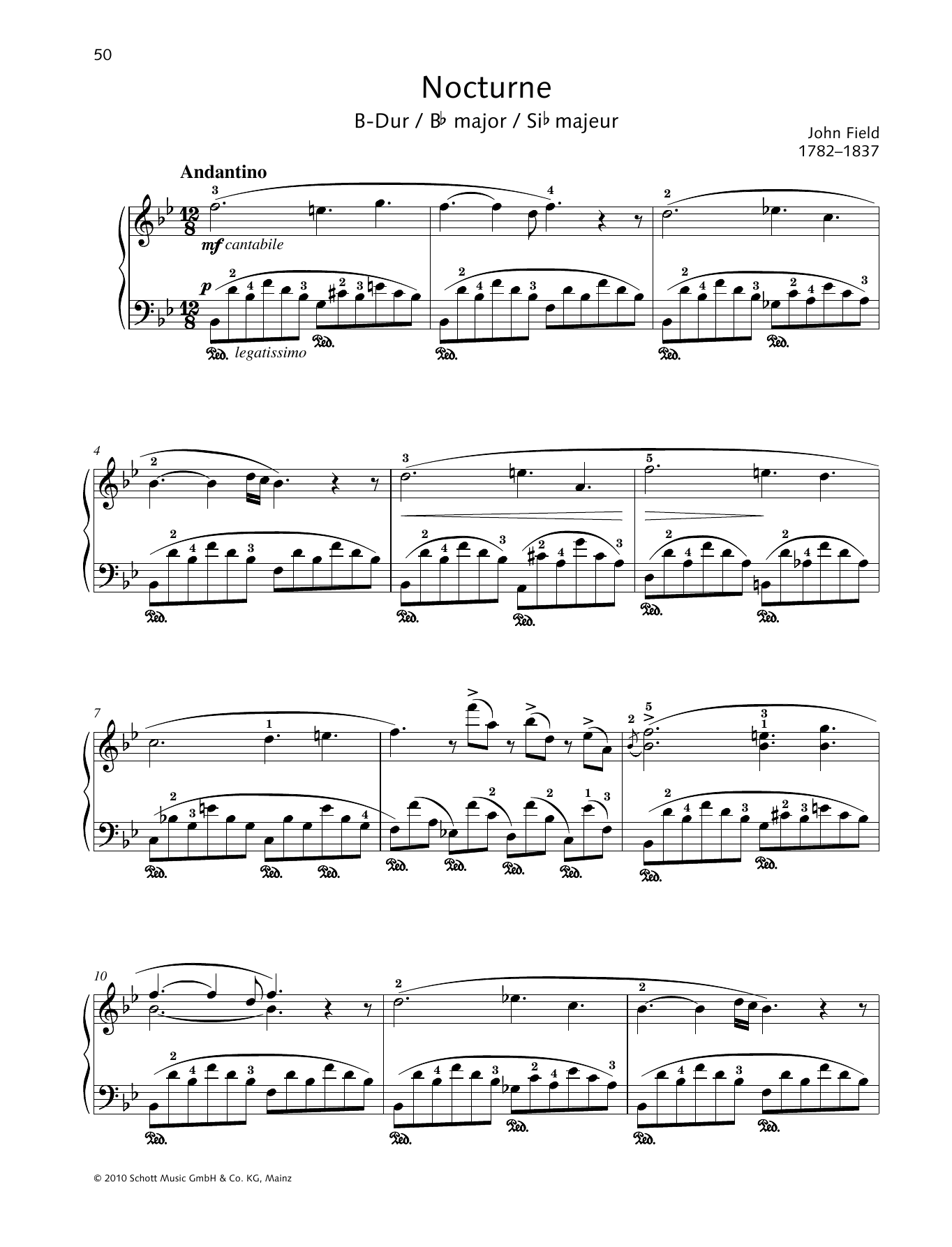 Download Monika Twelsiek Nocturne Sheet Music and learn how to play Piano Solo PDF digital score in minutes