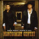 Download or print Montgomery Gentry Back When I Knew It All Sheet Music Printable PDF -page score for Pop / arranged Piano, Vocal & Guitar (Right-Hand Melody) SKU: 64997.