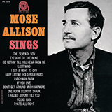 Download or print Mose Allison Young Man Blues Sheet Music Printable PDF -page score for Jazz / arranged Piano & Vocal SKU: 159617.
