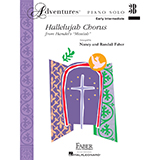 Download or print Nancy and Randall Faber Hallelujah Chorus Sheet Music Printable PDF -page score for Christian / arranged Piano Adventures SKU: 337790.