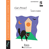 Download or print Nancy Faber Cat Prowl Sheet Music Printable PDF -page score for Children / arranged Piano Adventures SKU: 356975.