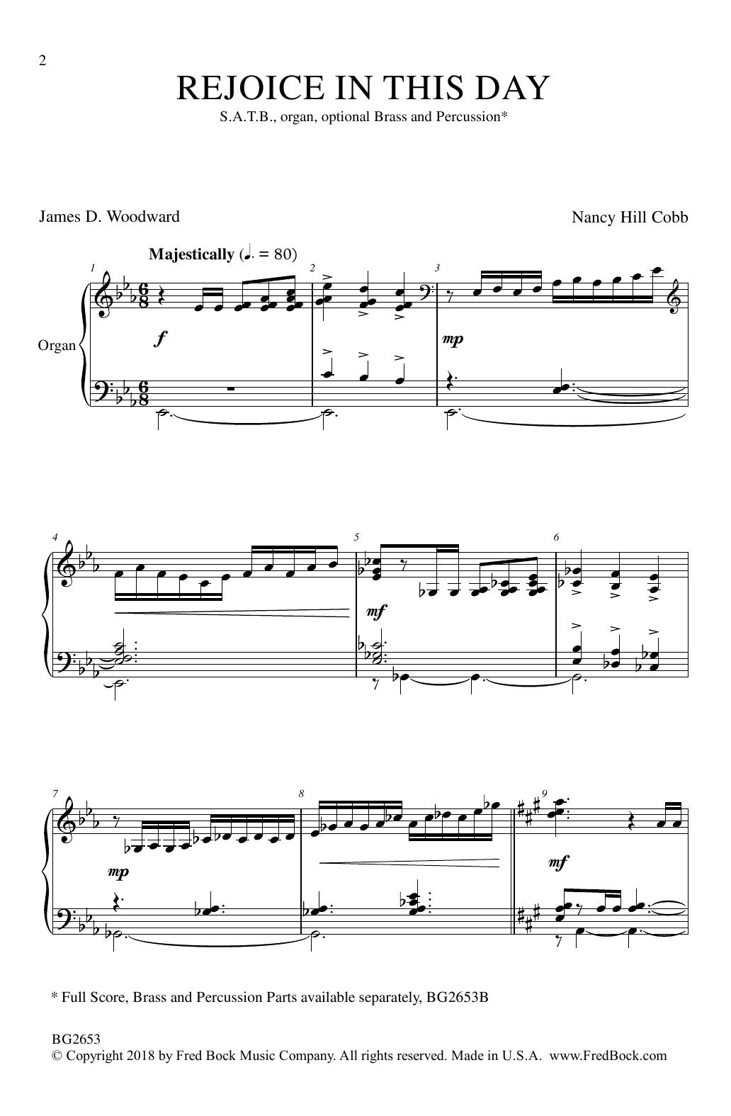 Download Nancy Hill Cobb Rejoice In This Day Sheet Music and learn how to play SATB Choir PDF digital score in minutes