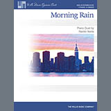 Download or print Naoko Ikeda Morning Rain Sheet Music Printable PDF -page score for Unclassified / arranged Piano Duet SKU: 160627.