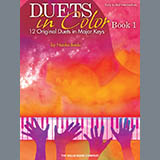 Download or print Naoko Ikeda Vivid Violet (Sea Breeze) Sheet Music Printable PDF -page score for Pop / arranged Piano Duet SKU: 81739.