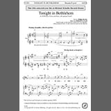 Download or print Nathaniel J. Fryml Tonight In Bethlehem Sheet Music Printable PDF -page score for Christmas / arranged SATB Choir SKU: 374289.