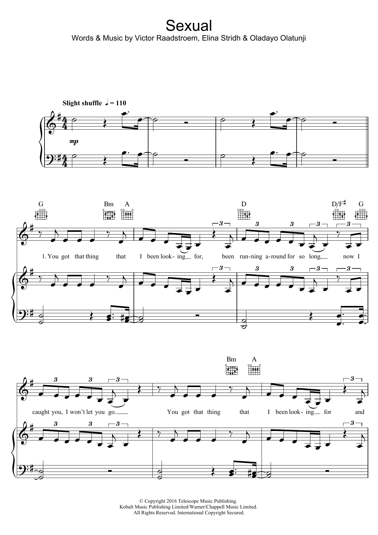Download NEIKED Sexual (feat. Dyo) Sheet Music and learn how to play Piano, Vocal & Guitar (Right-Hand Melody) PDF digital score in minutes