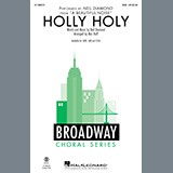 Download or print Neil Diamond Holly Holy (from A Beautiful Noise) (arr. Mac Huff) Sheet Music Printable PDF -page score for Pop / arranged 2-Part Choir SKU: 1311407.