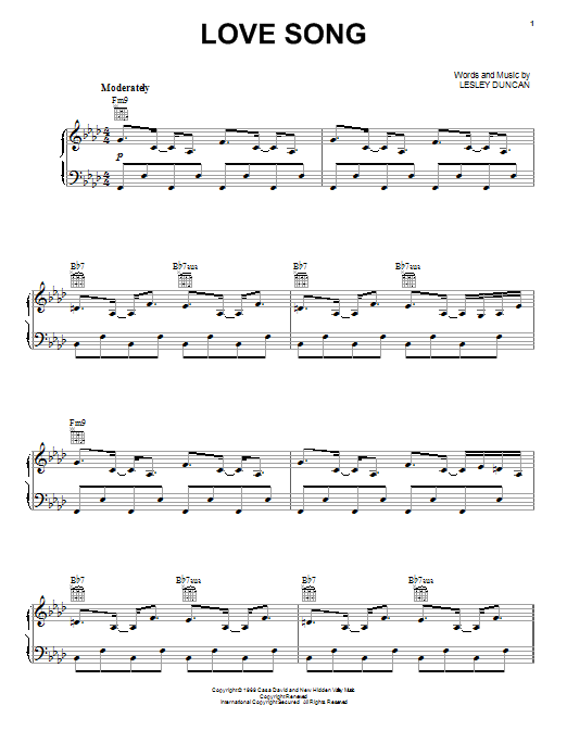Download Neil Diamond Love Song Sheet Music and learn how to play Piano, Vocal & Guitar (Right-Hand Melody) PDF digital score in minutes