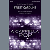 Download or print Neil Diamond Sweet Caroline (arr. Alan Billingsley) Sheet Music Printable PDF -page score for Pop / arranged SATB Choir SKU: 500975.