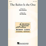 Download or print Neil Ginsberg The Robin Is The One Sheet Music Printable PDF -page score for Folk / arranged 2-Part Choir SKU: 286043.