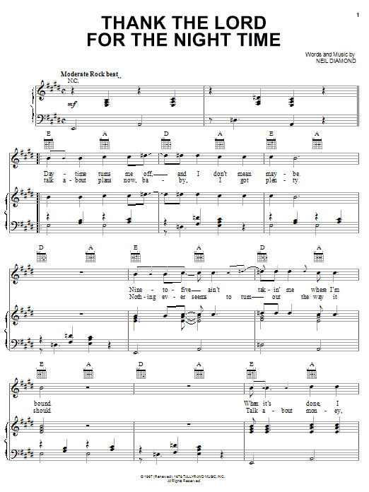 neil-diamond-thank-the-lord-for-the-night-time-sheet-music-notes