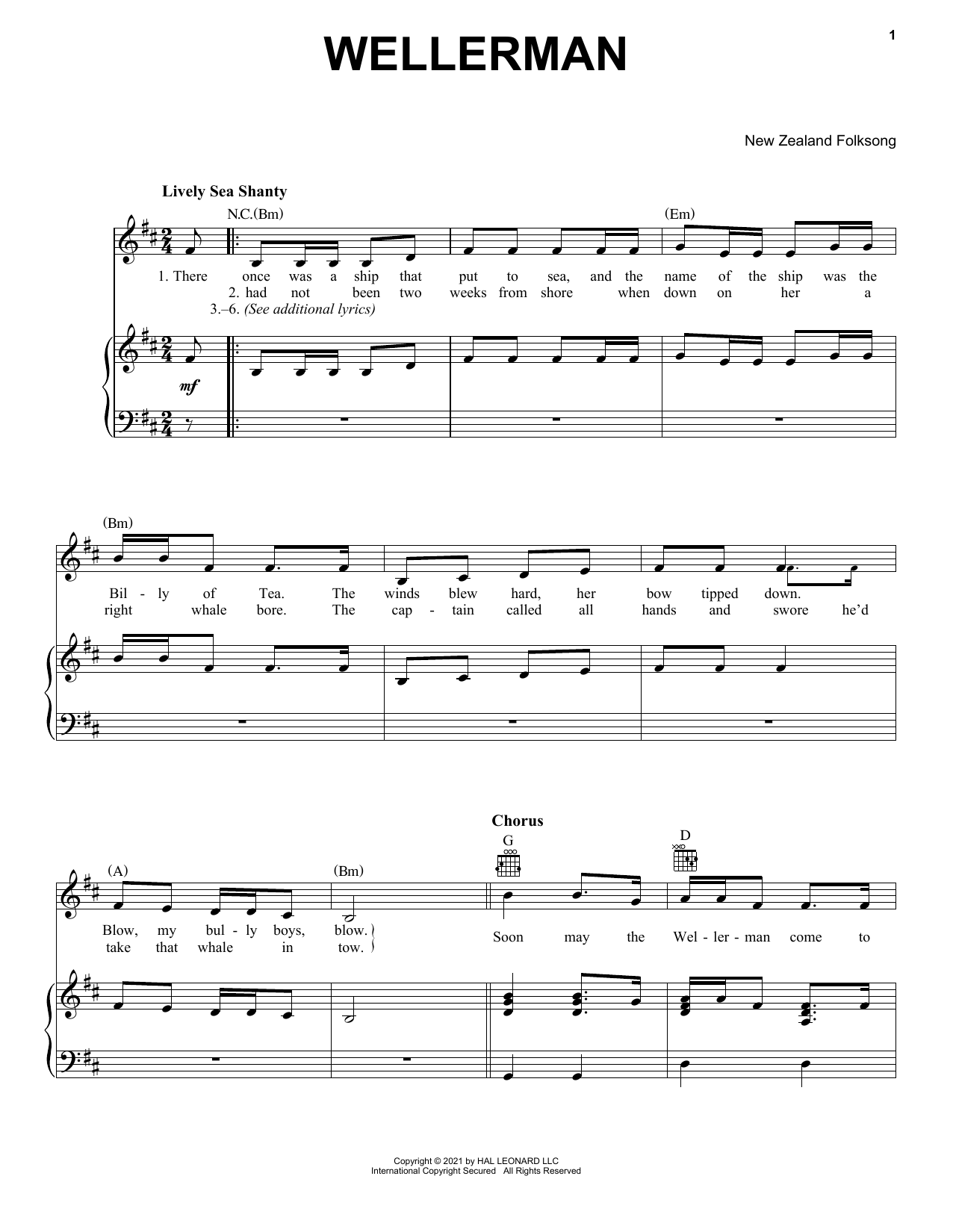 Download New Zealand Folksong Wellerman Sheet Music and learn how to play Ukulele PDF digital score in minutes