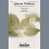 Download or print Nicholas White Quem Vidistis Sheet Music Printable PDF -page score for Concert / arranged SATB SKU: 81408.