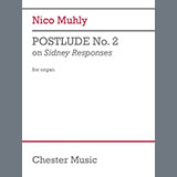 Download or print Nico Muhly Postlude No. 2 on Sidney Responses Sheet Music Printable PDF -page score for Classical / arranged Organ SKU: 1471648.