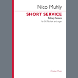 Download or print Nico Muhly Short Service (Sidney Sussex) Sheet Music Printable PDF -page score for Classical / arranged Choir SKU: 1632491.