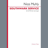 Download or print Nico Muhly Southwark Service Sheet Music Printable PDF -page score for Classical / arranged SATB Choir SKU: 1414390.