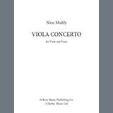 Download or print Nico Muhly Viola Concerto (Viola and Piano Reduction) Sheet Music Printable PDF -page score for Classical / arranged Viola Solo SKU: 511308.