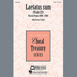 Download or print Nicola Porpora Laetatus Sum (Psalm 121) Sheet Music Printable PDF -page score for Concert / arranged SSA SKU: 93147.