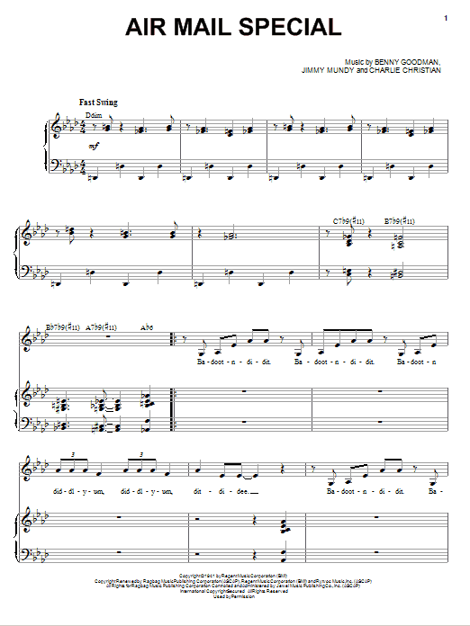 Download Nikki Yanofsky Air Mail Special Sheet Music and learn how to play Piano & Vocal PDF digital score in minutes